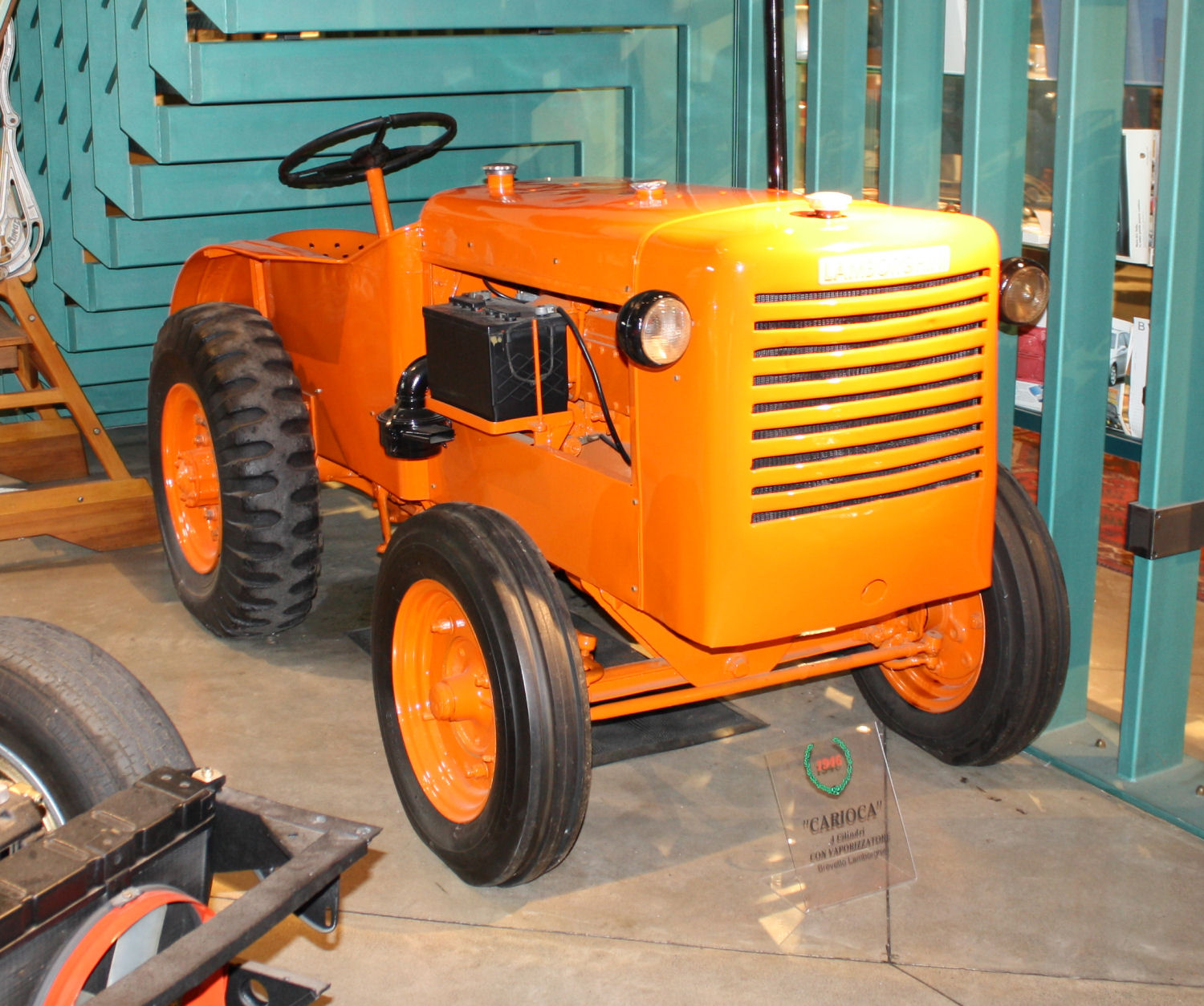 first lamborghini tractor